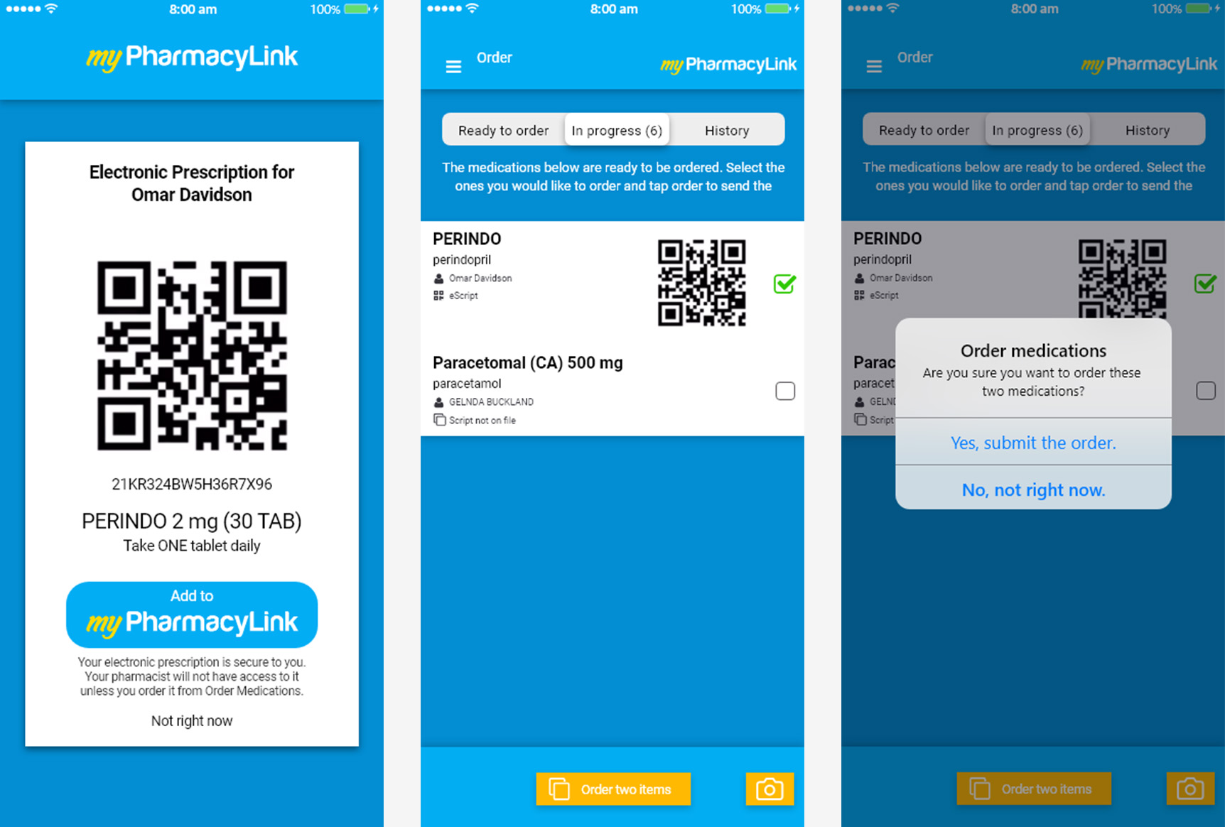 myPharmacyLink - eScripts